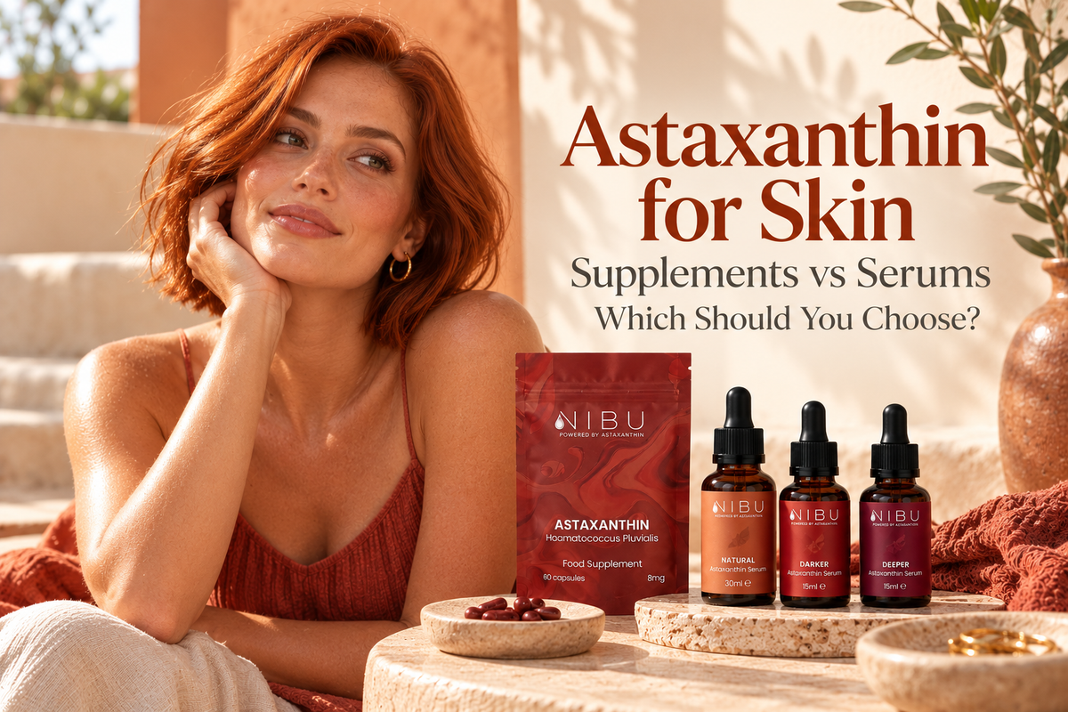 Astaxanthin for Skin: Supplements vs Serums, Which Should You Choose?