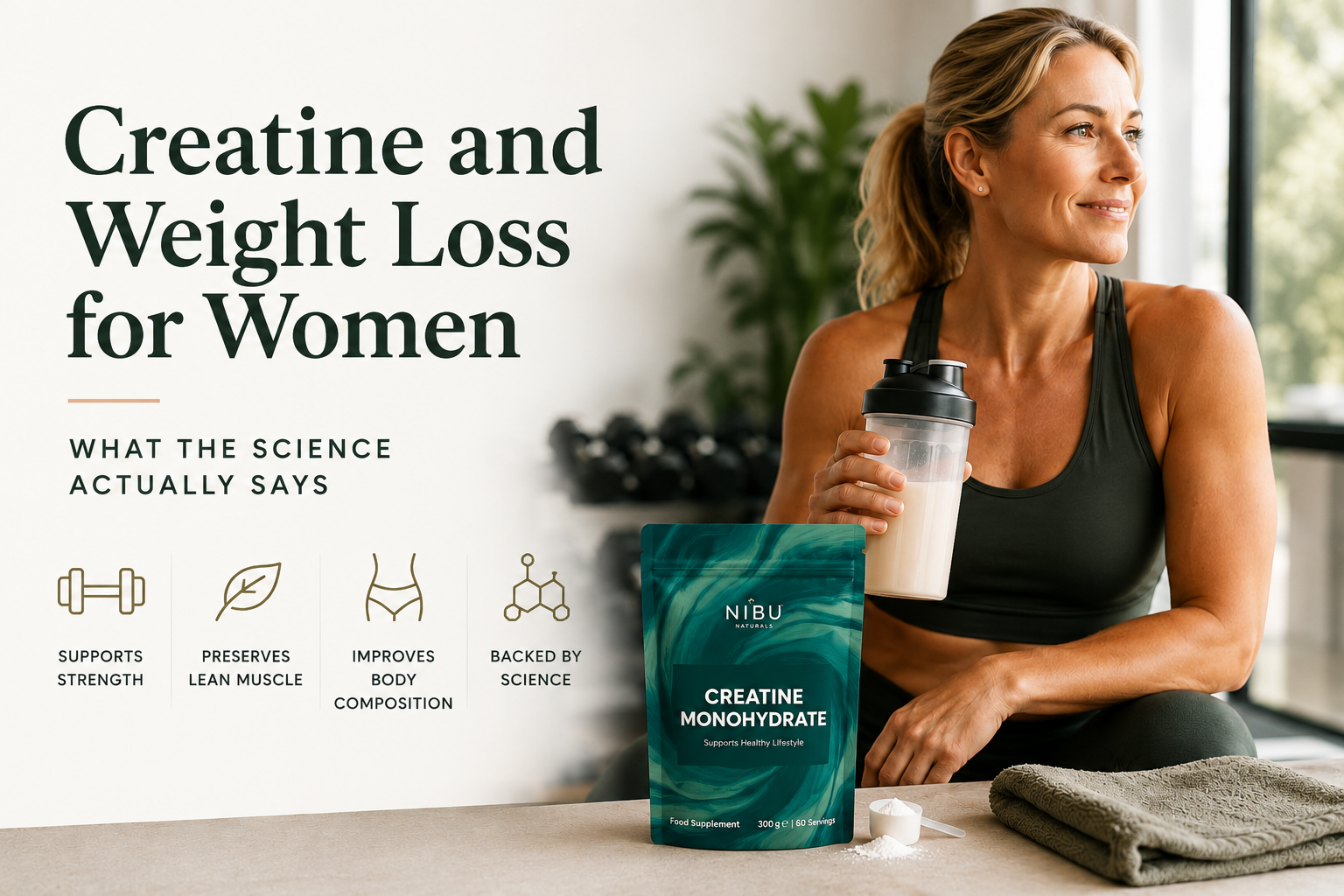 Creatine and Weight Loss for Women: What the Science Actually Says