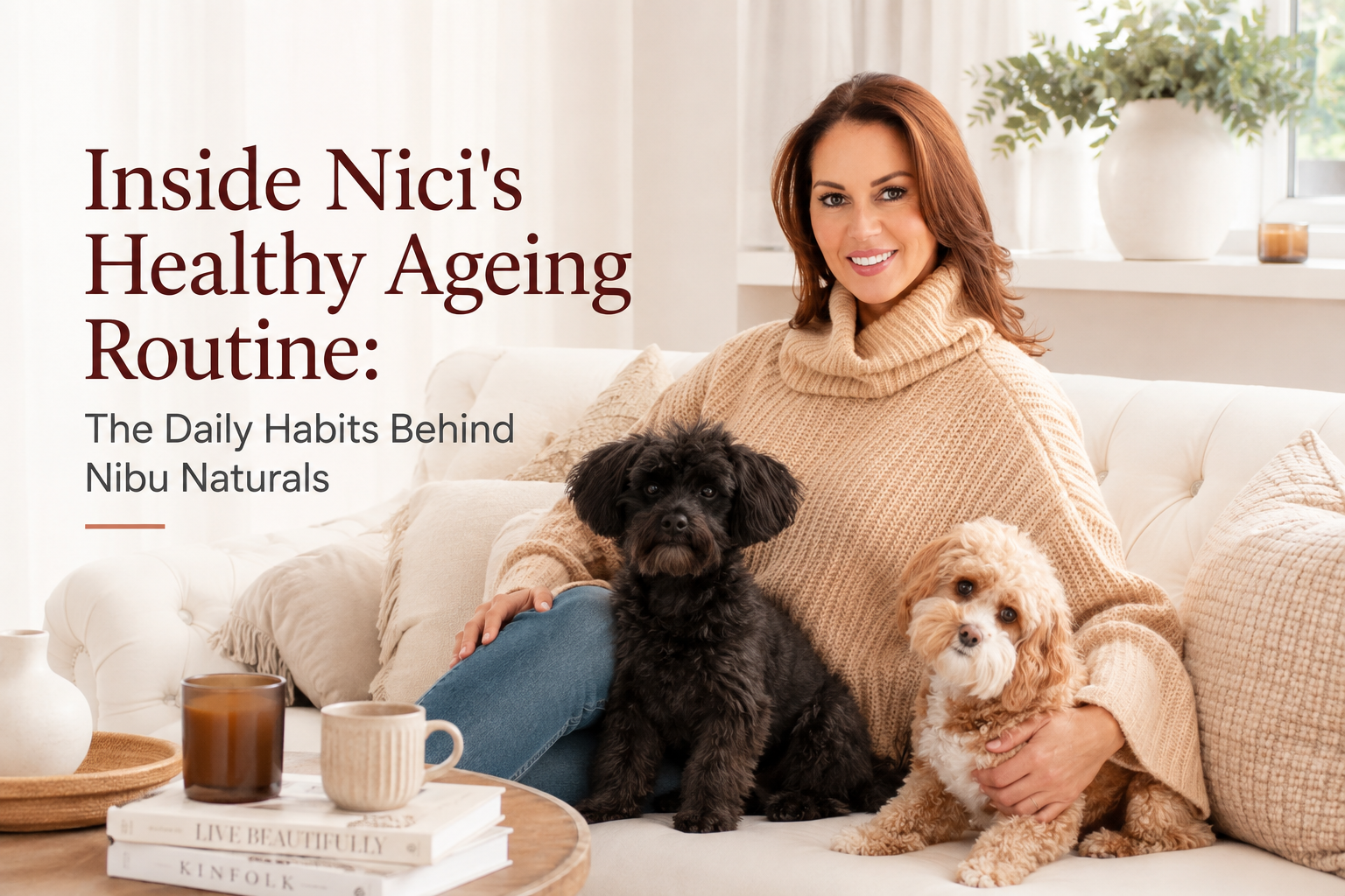 Inside Nici's Healthy Ageing Routine: The Daily Habits Behind Nibu Naturals